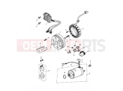 Triumph 2002 DAYTONA 955i 132513 > Starter & Alternator