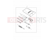 Triumph 2002 DAYTONA 955i 132513 > Tool Kit Double sided swingarm