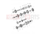 TRIUMPH DAYTONA 955i 132513 > Transmission Eng No 220358 >