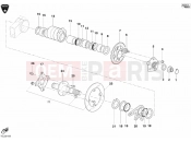 DUCATI Superbike 998 RS HUB, REAR WHEEL » REAR WHEEL