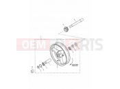 TRIUMPH DAYTONA 955i 132513 > Front Wheel