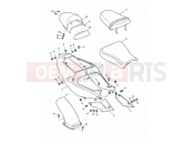 TRIUMPH DAYTONA 955i 132513 > Rear Bodywork & Seat