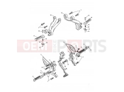 TRIUMPH DAYTONA 955i 132513 > Footrests & Mountings 186151 >