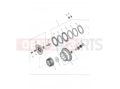 TRIUMPH DAYTONA 955i 132513 > Clutch Eng No 228631>