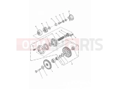 Triumph 1992 DAYTONA 750/1000 Alternator/ Starter Drive Gears
