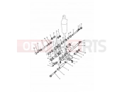 Triumph 1995 DAYTONA1200, 900 & SUPER III Rear Suspension Linkage