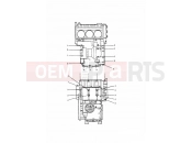 Triumph 1995 DAYTONA1200, 900 & SUPER III Crankcase Fixings 3 Cylinder 9873 »