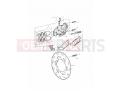 Triumph 2001 LEGEND TT Front Brake Caliper & Discs