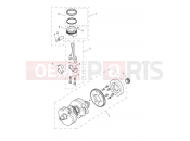 TRIUMPH BONNEVILLE SPEEDMASTER Crankshaft, Connecting Rods...