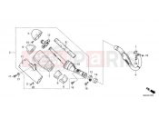 HONDA CRF450RN CRF450R 2022 F-27 EXHAUST MUFFLER