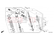 HONDA CRF450RN CRF450R 2022 F-33 REAR CUSHION