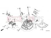 HONDA CRF450RN CRF450R 2022 E-2 CYLINDER HEAD