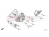 HONDA CRF450RN CRF450R 2022 E-10 LEFT CRANKCASE COVER