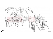 HONDA CRF450RXN CRF450RX 2022 F-41 RADIATOR