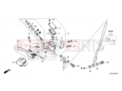 HONDA CRF450RXN CRF450RX 2022 F-5 FRONT BRAKE MASTER CYLINDER