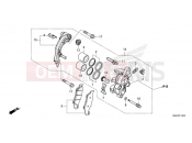 HONDA CRF450RXN CRF450RX 2022 F-12 FRONT BRAKE CALIPER