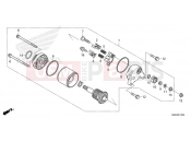 HONDA CRF450RXN CRF450RX 2022 E-13 STARTING MOTOR