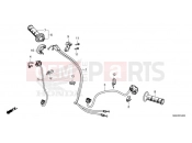 HONDA CRF450RXN CRF450RX 2022 F-4 HANDLE SWITCH & CABLE