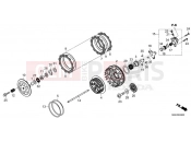 HONDA CRF450RXN CRF450RX 2022 E-8 CLUTCH