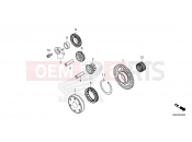 HONDA CRF450RXN CRF450RX 2022 E-9 STARTING CLUTCH