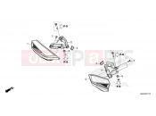 HONDA CRF450RXN CRF450RX 2022 F-7-10 KNUCKLE GUARD