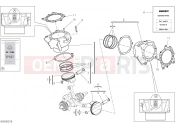 DUCATI Diavel 1260 CYLINDERS - PISTONS (ASSO WERKE)