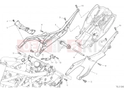 DUCATI Diavel 1260 S REAR FRAME COMP.