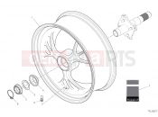 DUCATI Hypermotard 950 SP REAR WHEEL