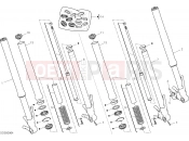 DUCATI Hypermotard 950 RVE FRONT FORK