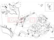 DUCATI Hypermotard 950 RVE COOLING CIRCUIT