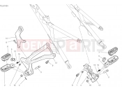 DUCATI Multistrada V4 REAR FOOTREST