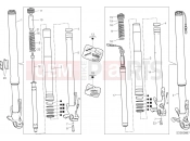DUCATI Multistrada V2 S Travel FRONT FORK