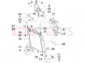 PIAGGIO X7 300 ie Cooling system