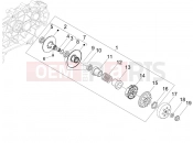 PIAGGIO X7 300 ie Driven pulley