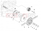 PIAGGIO X7 300 ie Driving pulley