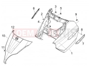 PIAGGIO X7 300 ie Front shield