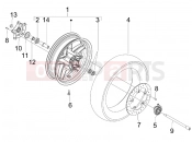 PIAGGIO X7 300 ie Front wheel