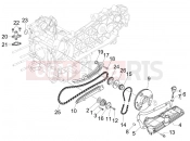 PIAGGIO X7 300 ie Oil pump
