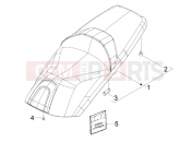 PIAGGIO X7 300 ie Saddle/seats