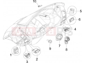 PIAGGIO X7 300 ie Selectors - Switches - Buttons