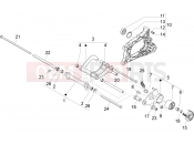 PIAGGIO X7 300 ie Swinging arm