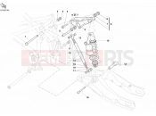 DUCATI 2003 Superbike 999 S REAR SHOCK ABSORBER » SWING ARM