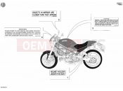 DUCATI Monster S4R WARNING LABELS USA » UNCLASSIFIED