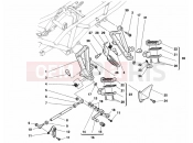 DUCATI 2003 Sporttouring ST2 FOOTRESTS, LEFT » UNCLASSIFIED