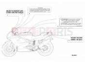 DUCATI 2003 Sporttouring ST2 WARNING LABELS USA » UNCLASSIFIED
