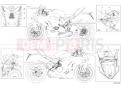 DUCATI Panigale V4 POSITIONING PLATES [XST:JAP]