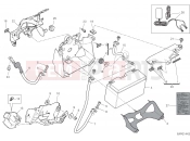 DUCATI 2022 Panigale V2 Bayliss BATTERY HOLDER [XST:JAP]
