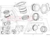 DUCATI 2022 Panigale V2 Bayliss CYLINDERS - PISTONS