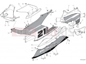 DUCATI 2022 Panigale V2 Bayliss FAIRING, LH [XST:ROK,TWN]