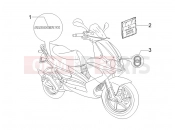 GILERA Runner 125 Race VX 4T Plates - Emblems